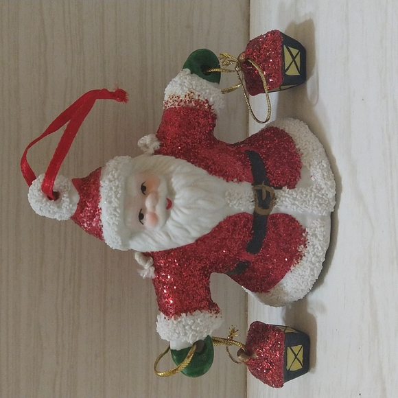 Shiah Yih Other - SHIAH YIH Santa Christmas Ornament w/ Dangling Legs